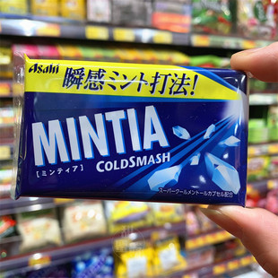 香港代购 进口日本ASAHI朝日 MINTIA COLD SMASH清凉薄荷糖50片装