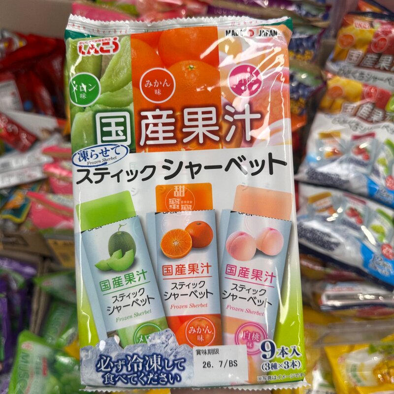 Shinko日本进口条装果汁果冻