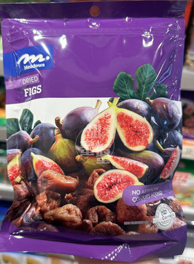 现货 香港代购MEADOWS进口无花果干袋装200g 水果干果脯休闲零食