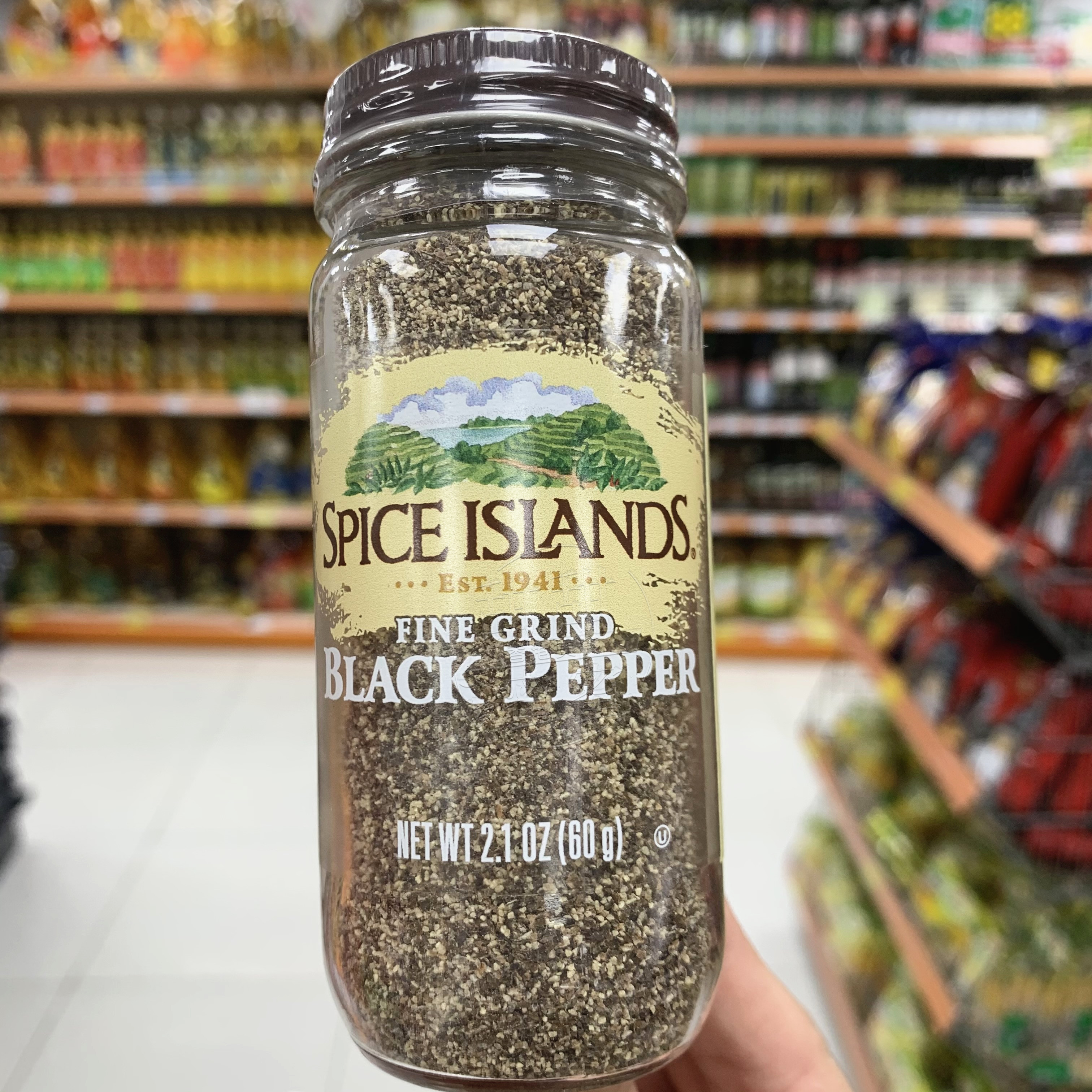 SPICE ISLANDS香料岛FINE GRIND BLACK PEPPER黑胡椒粉60g