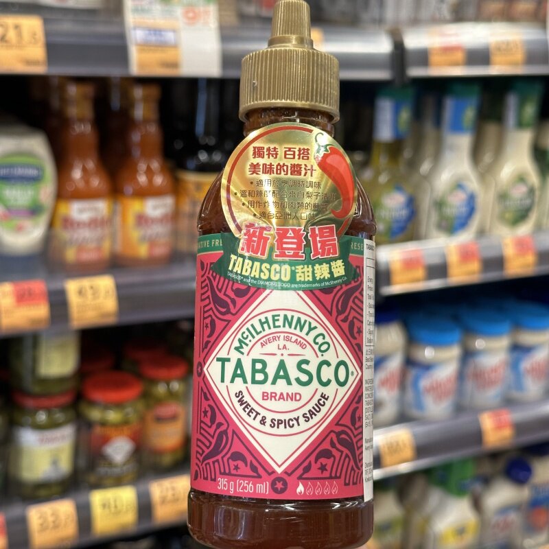 香港代购 美国进口tabasco辣椒仔牛排意面披萨调味汁西餐甜辣椒酱