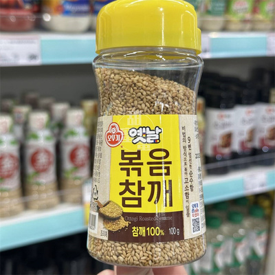 不倒翁烤芝麻粒罐装100g