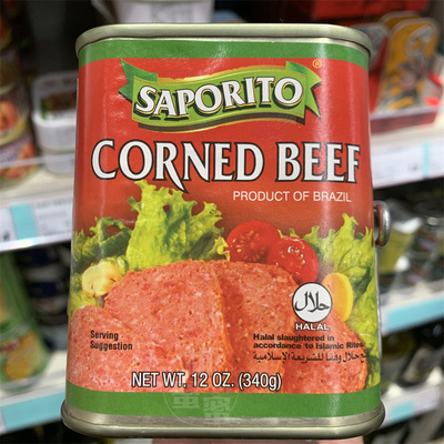 利宝CORNEDBEEF咸牛肉罐头340g