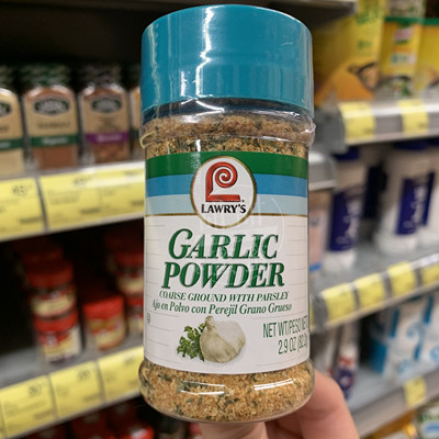 香港代购 LAWRY'S茉莉氏 香蒜粉 82g 中西餐调味佐料