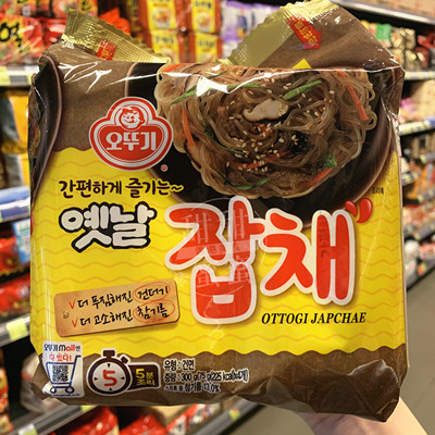 香港代购韩国进口传统不倒翁杂菜