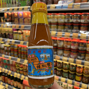 香港代购 香港制造冠益华记 辣椒酱瓶装114g 烹饪调味蘸酱辣椒酱