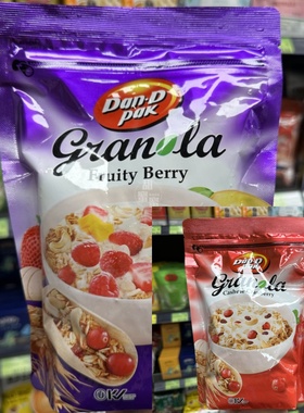 香港代购 DAND脆片早餐腰果蔓越莓/干果和莓果 350g 营养早餐