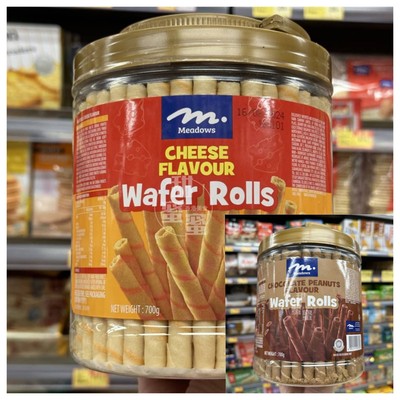 MEADOWS朱古力/芝士威化卷700g