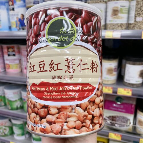 点点绿红豆红薏仁粉罐装400g