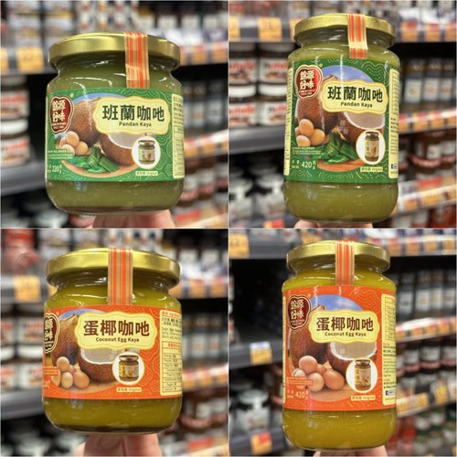 香港代购好味牌面包班兰220g椰酱