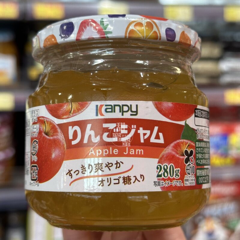 KANPY加藤苹果味果酱280g