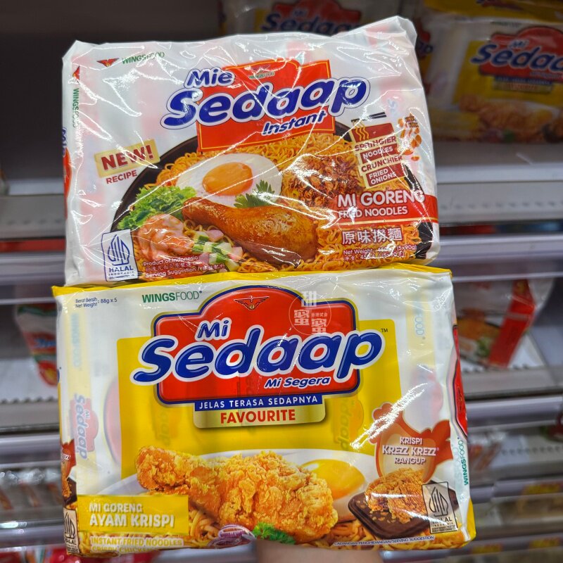 印尼喜拌面原味脆香鸡味方便面