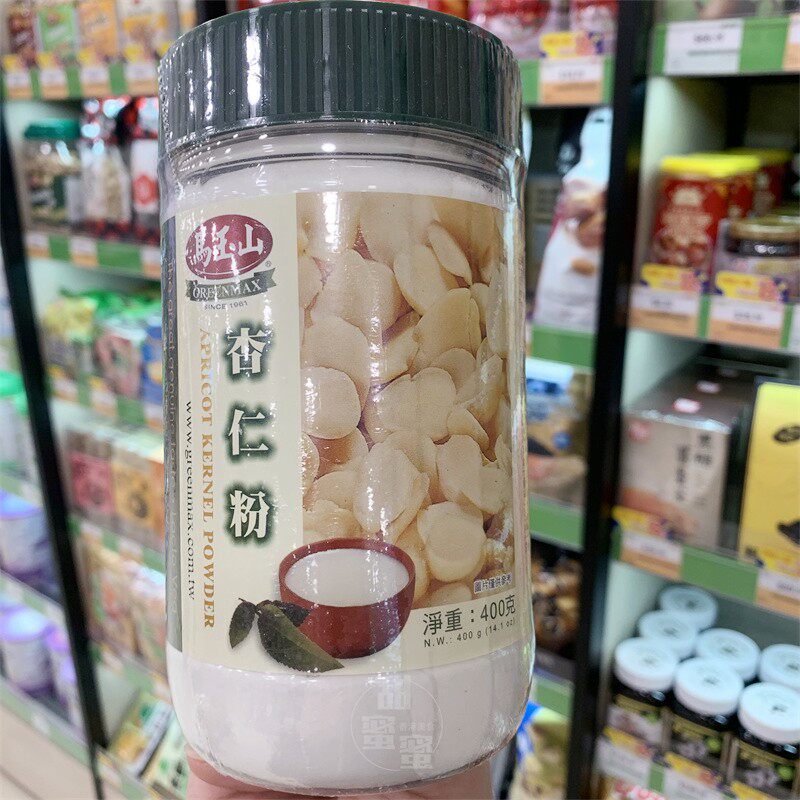 香港代购 马玉山 杏仁粉罐装400g 即冲热饮早餐代餐营养谷物粉