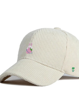 【官网正品】New Bcfauae NB韩版百搭灯芯绒棒球帽男女遮阳鸭舌帽