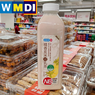 盒马NB超盒算糯香玄米咸乳茶780ml瓶装奶茶饮料35%生牛乳超市代购