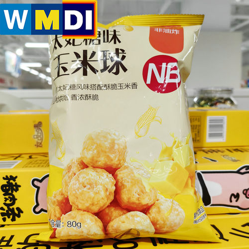 盒马超盒算太妃糖味玉米球80g