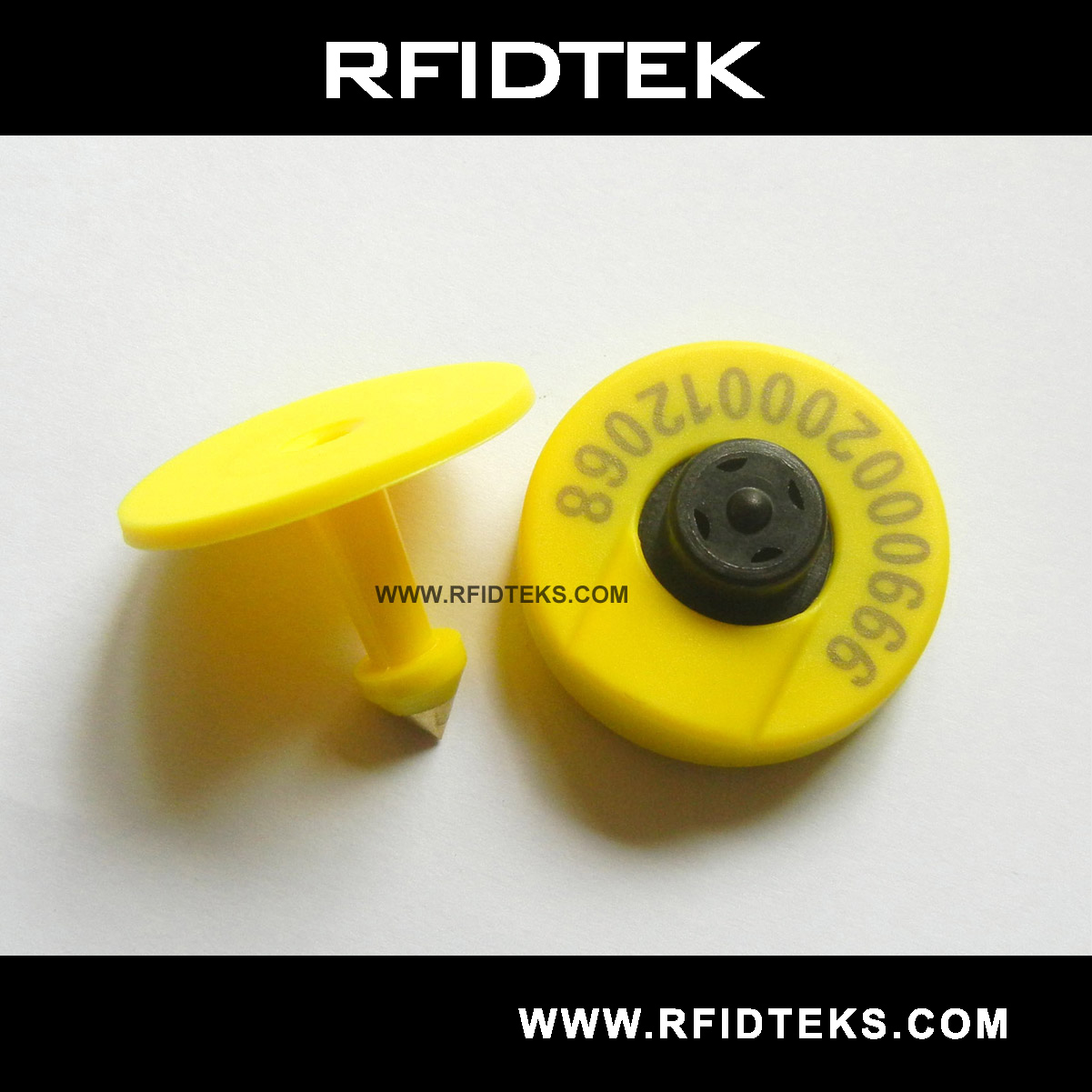 动物耳标 RFID耳标 符合标准ISO11784/785 电子耳标 EM4305猪耳标