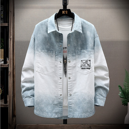 2025秋季新款青少年牛仔夹克韩版学院风百搭休闲宽松学生水洗外套