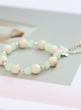 云梦秋璃小清新文艺手链