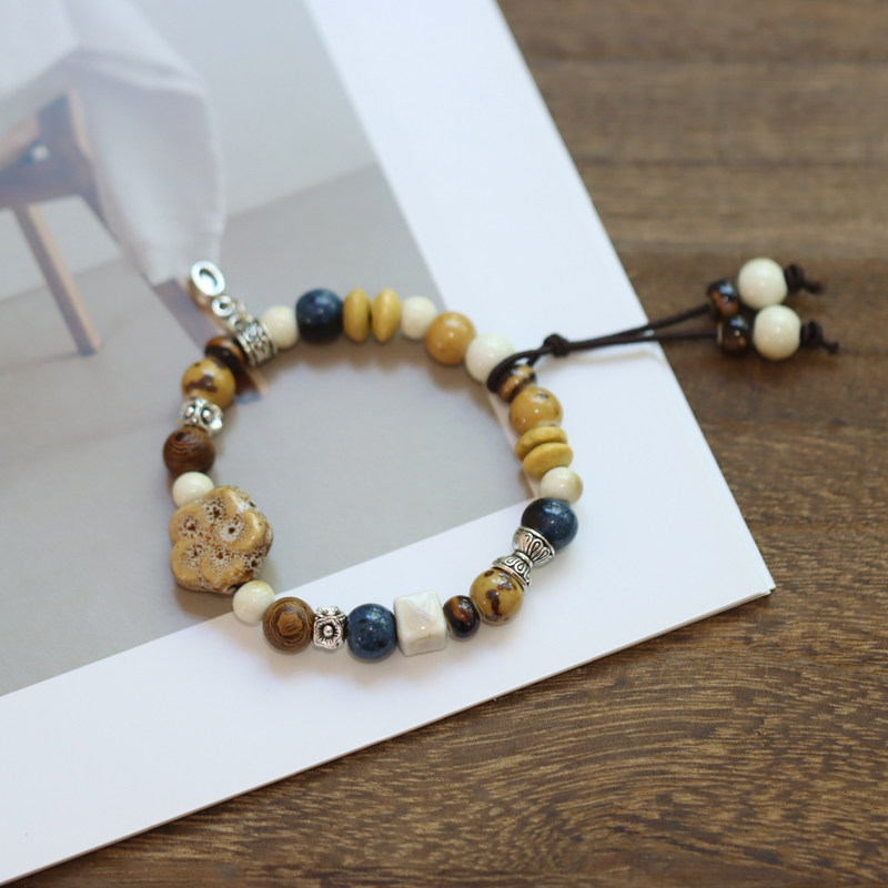 兰若浮沉国风景德镇陶瓷手串