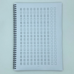 （定制字帖）长仿宋体（电脑字体）1000字高频字常用字钢笔字帖