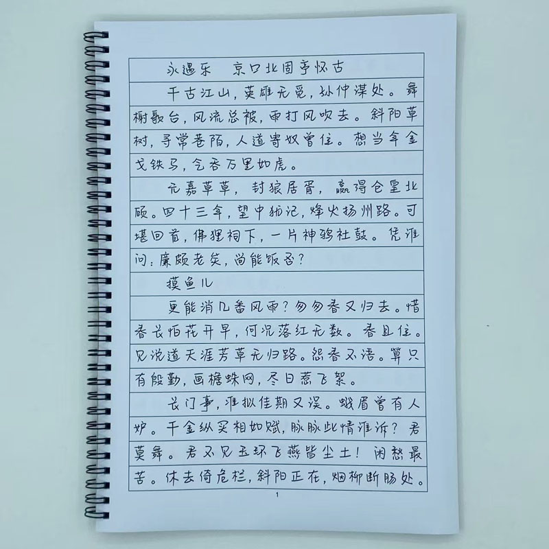 (定制字帖)井柏然体辛弃疾词选