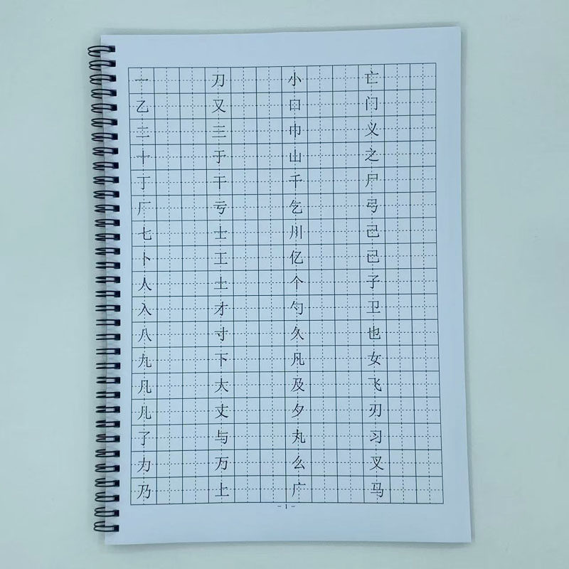 （定制字帖）宋体（电脑字体）2500常用字临写 硬笔钢笔练字帖