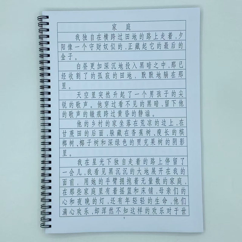 (定制字帖)长仿宋体新月集