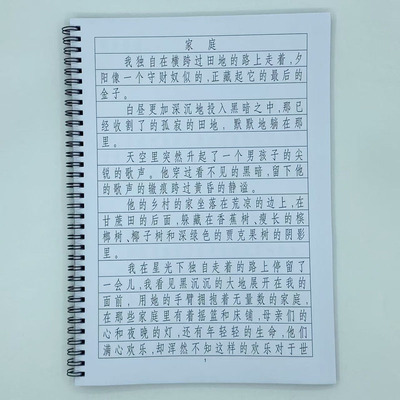 （定制字帖）长仿宋体新月集