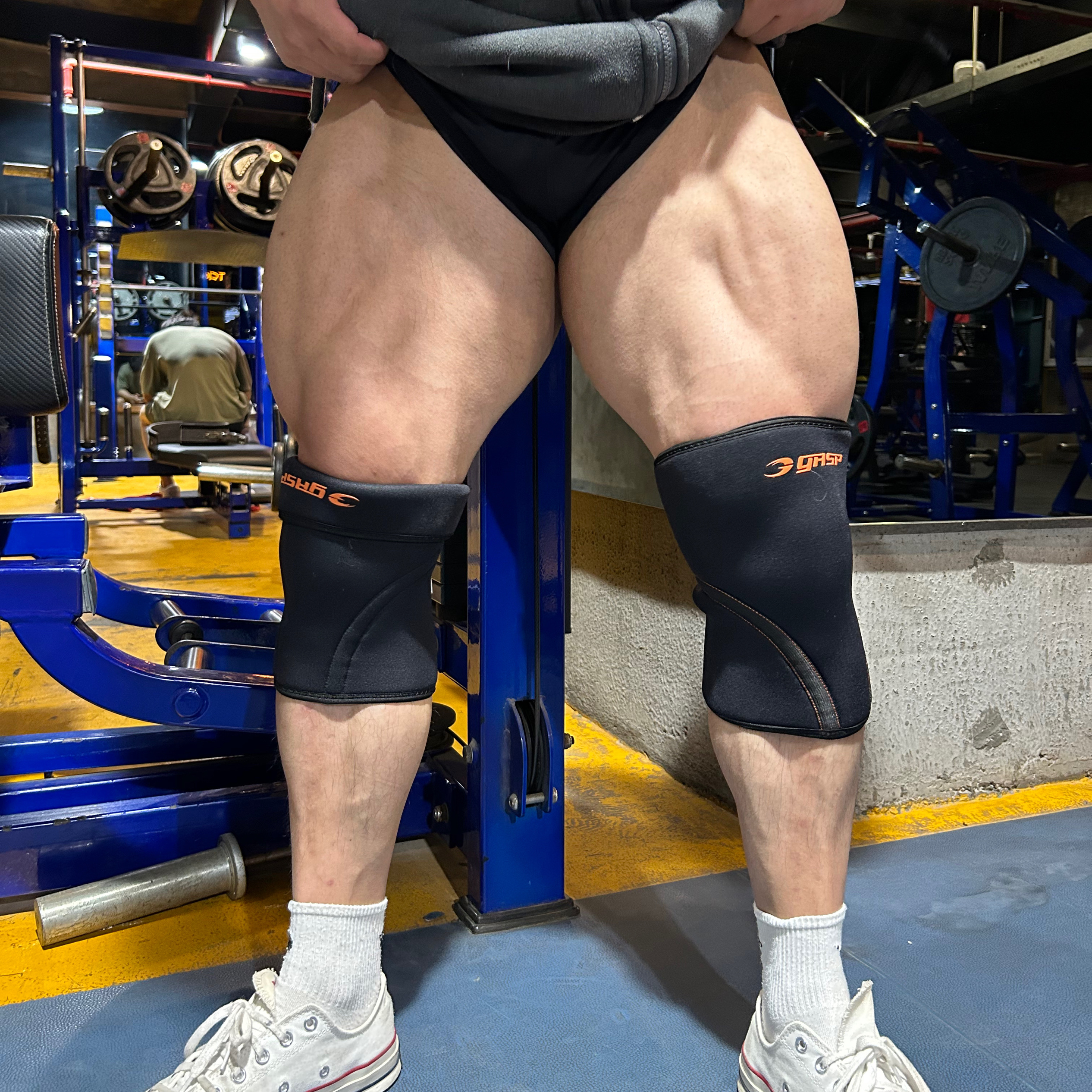 GASP盖世肌肉健身护膝深蹲专业支撑大力士举重装备健美训练男套膝