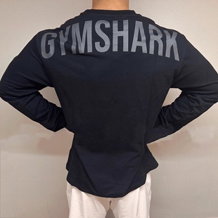 美式 男士 运动宽松休闲健身弹性棉质t恤 POWER长袖 英国GYMSHARK