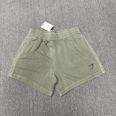 GYMSHARK POWER WASHED短裤男士美式水洗棉质运动健身休闲四分裤