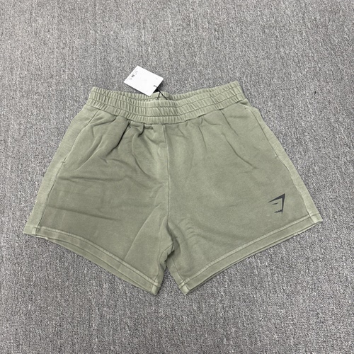 GYMSHARK POWER WASHED短裤男士美式水洗棉质运动健身休闲四分裤