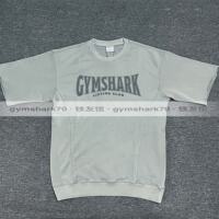 GYMSHARK HERITAGE Loose short-sleeved men's and women's American sporty casual cotton and wool loop round-neck half-sleeve thumbnail 2