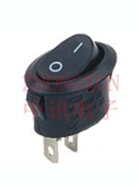 【中讯】船型开关KCD1-115-101电源热水壶翘板开关2挡2脚10A250V
