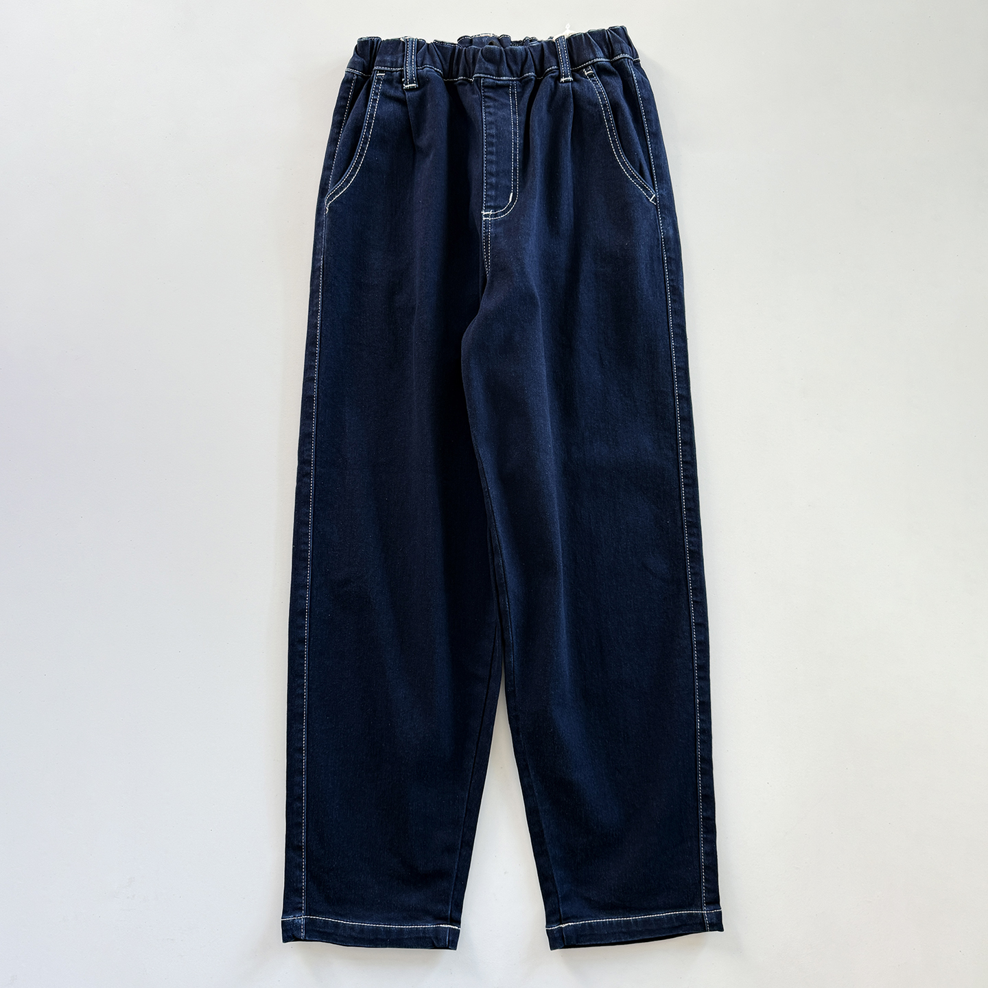 弹力软牛仔裤日系女士新款长裤