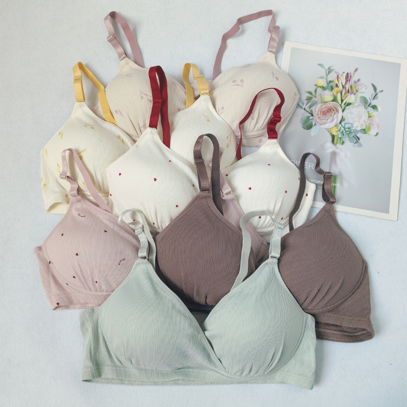 舒适纯棉文胸大胸产前产后无钢圈