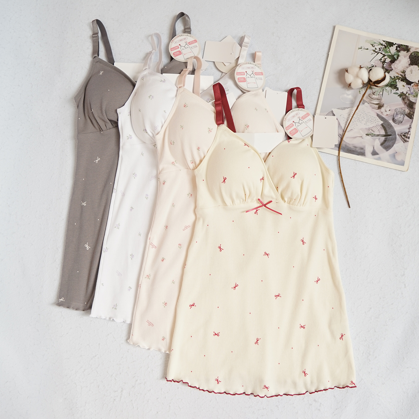 纯棉文胸背心大胸女士内衣