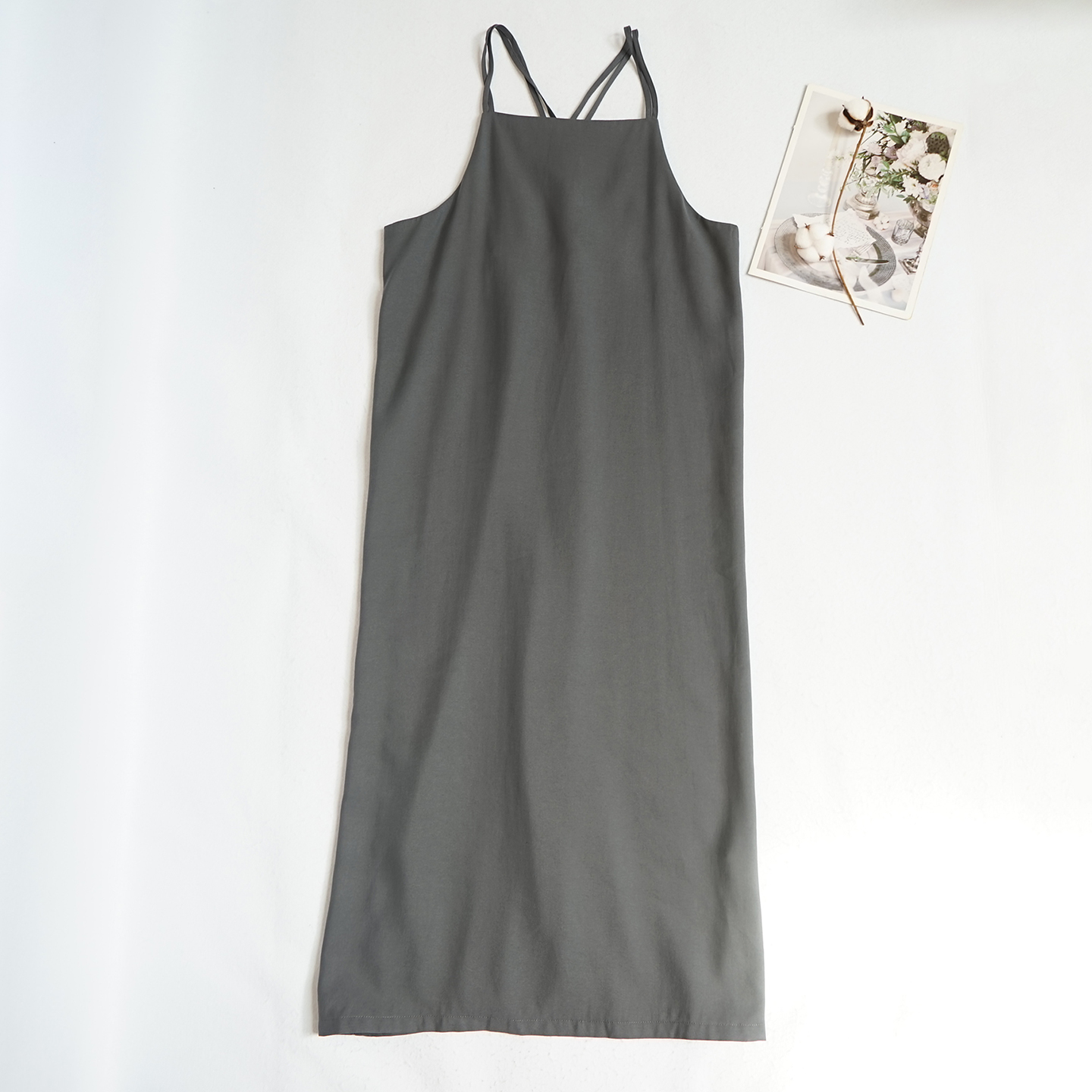 女士吊带裙连衣裙长款裙子背心裙