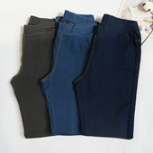 中高腰显瘦女裤 子打底长裤 薄款 裤 8603 修身 春秋女士软料弹力牛仔裤