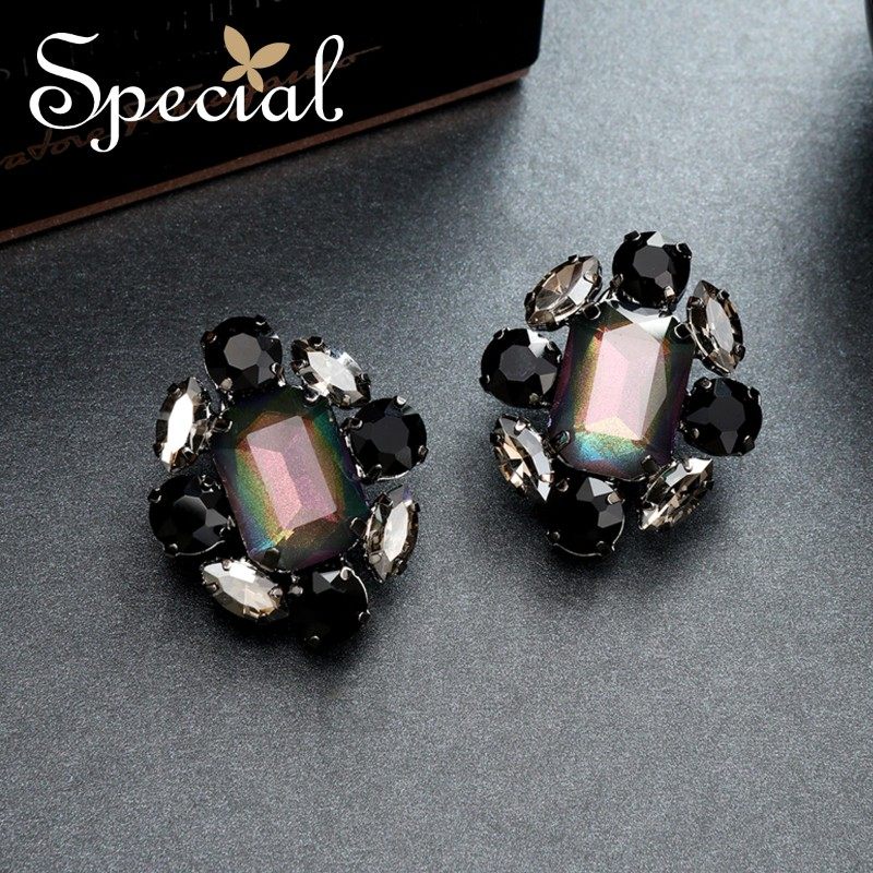 SPECIAL欧美复古风耳环耳钉女士小众设计耳扣精致配饰2026年新款