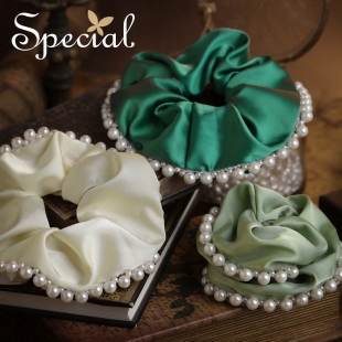 SPECIAL森系气质大肠发圈发饰弹力橡皮筋扎丸子头绳头花2026新款