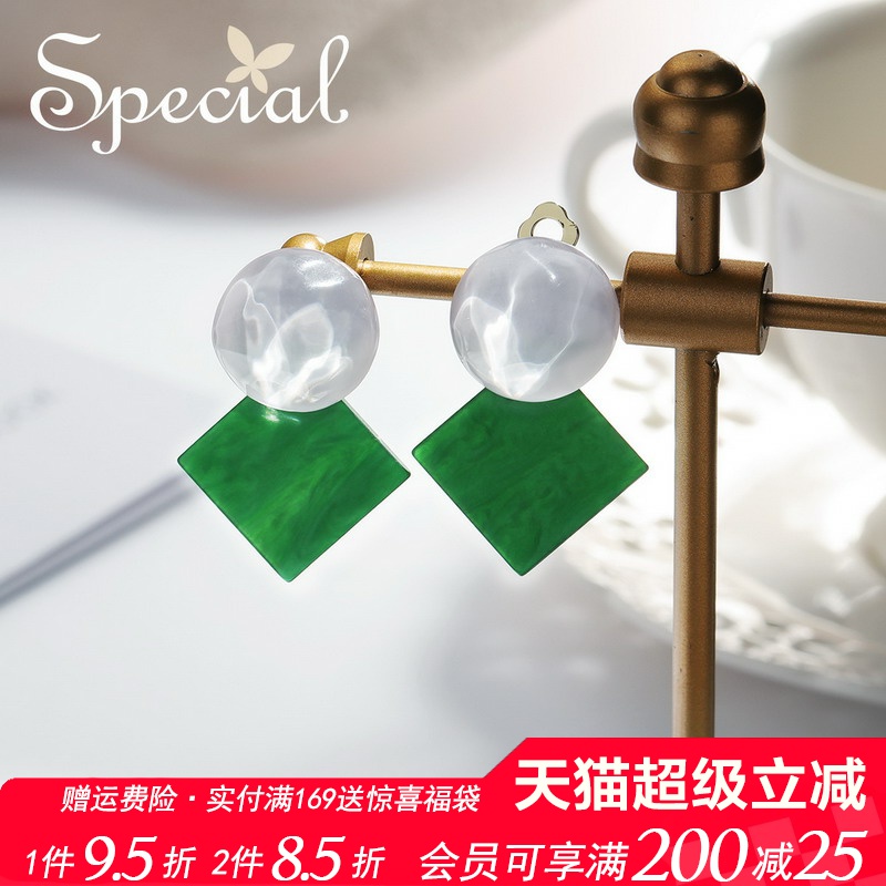 SPECIAL复古个性小众耳饰女款新