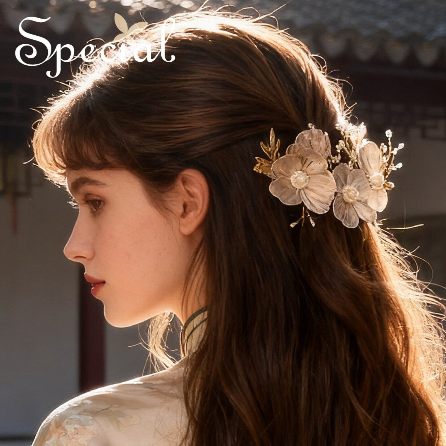 SPECIAL欧美风花朵造型发夹鸭嘴夹头饰送女友头饰头花2026年新款