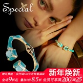 SPECIAL复古气质重工轻奢个性 开口手镯手环手饰女2026年新款 礼物