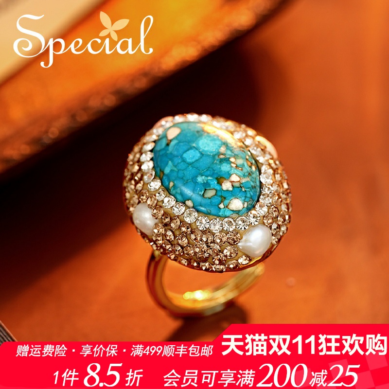 SPECIAL淡水珍珠轻奢气质耳饰女