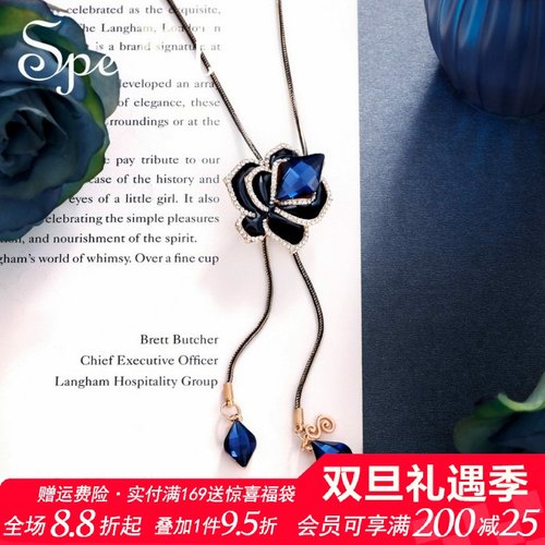 special项链小众设计感长款女款