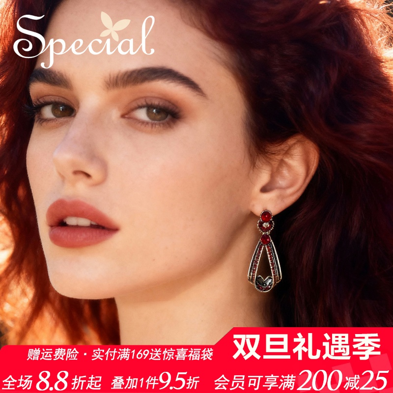 special复古气质长款耳饰耳环女