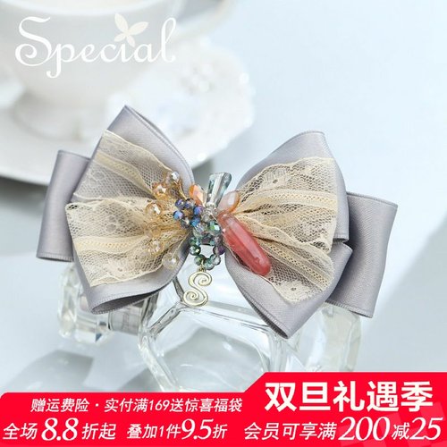 SPECIAL手工蝴蝶结头饰发夹女