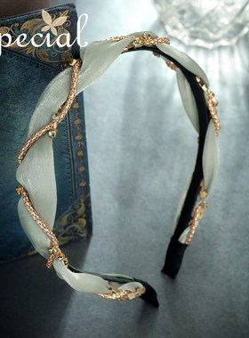 SPECIAL复古小众气质个性发卡发箍发饰头箍头饰女手工工艺礼物